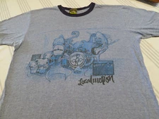 Vintage Local Motion Sealife Rock Band Hawaii Shirt L