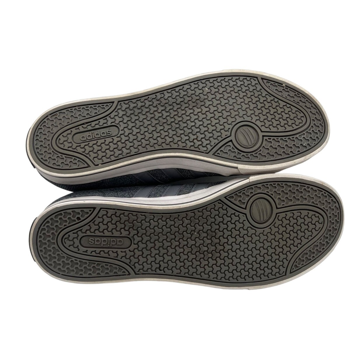 Adidas Neo Cloudfoam Sneakers Mens 11 Silicone Stretch Flat No Laces Gray AW4568 NEW Womens Black ADIDAS Slip On CloudFoam Neo Lite Racer  main image 4