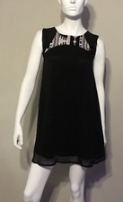 under skies dress boho semi sheer size s