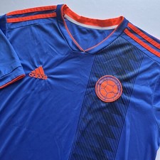 Adidas Blue Federacion de Colombiana de Futbol Jersey Youth XL