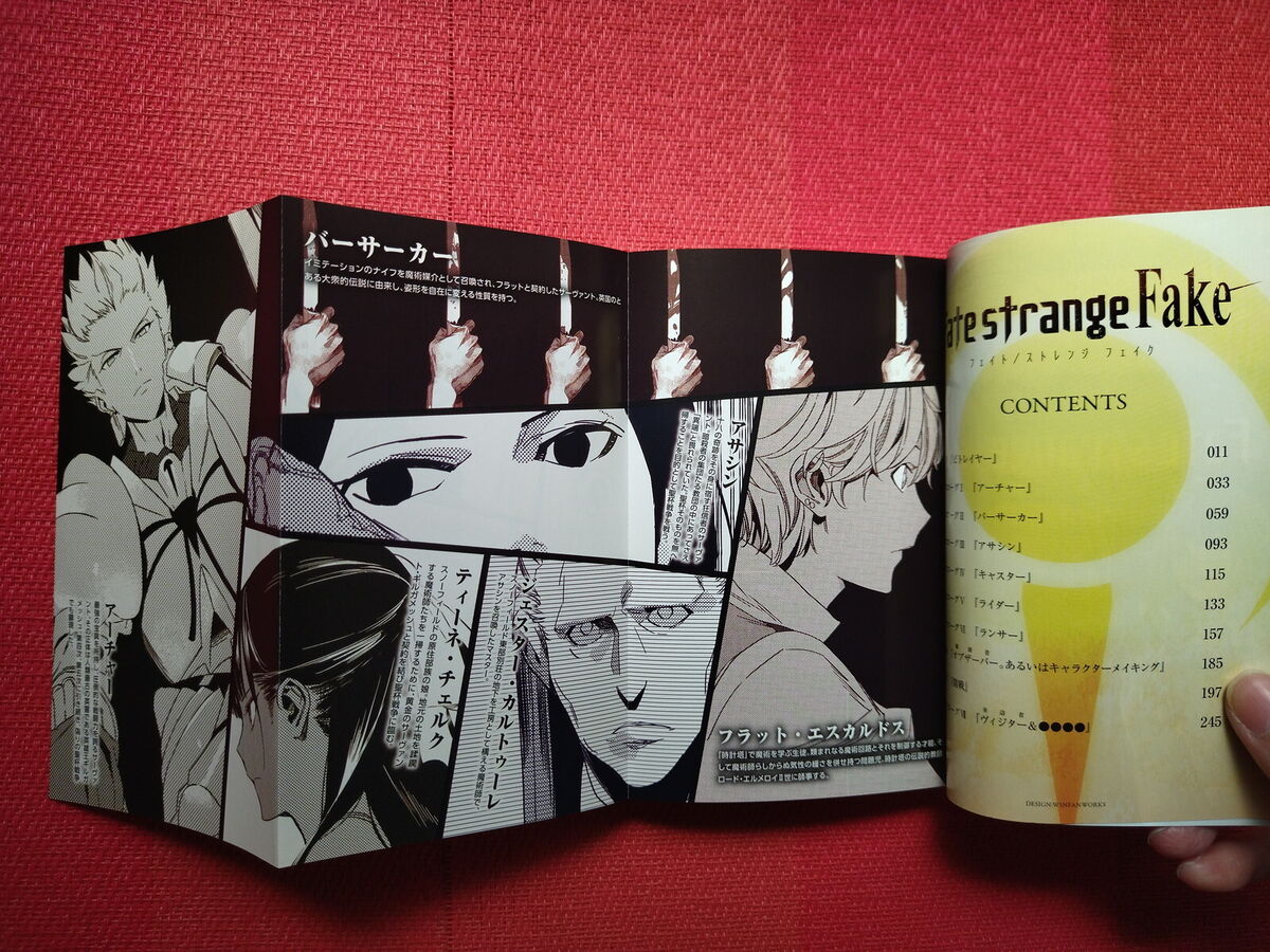 Fate/strange Fake 8 Japanese Novel TYPE-MOON Dengeki Bunko Comic Manga Book  New