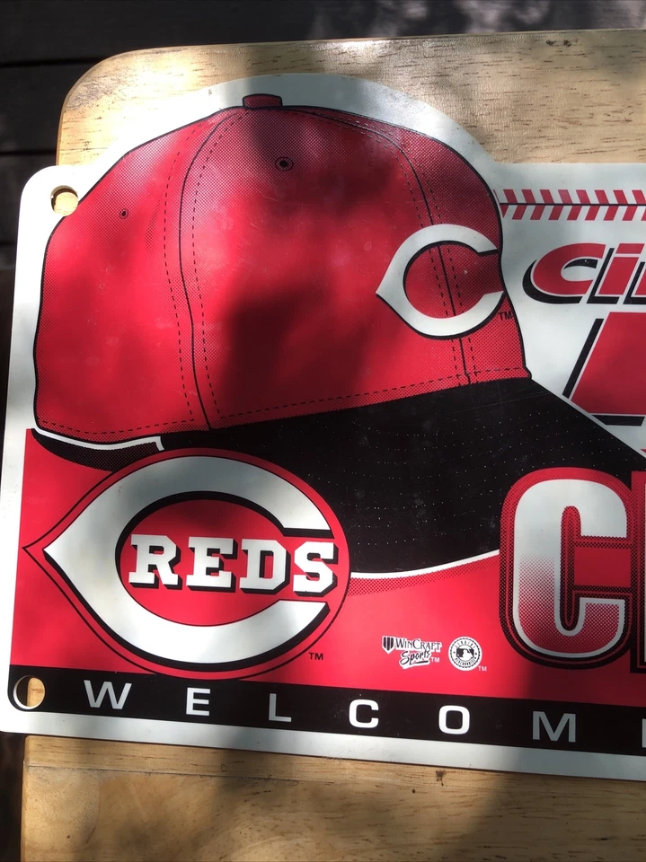 Cincinnati Reds Clubhouse Sign - Image 2 of 4