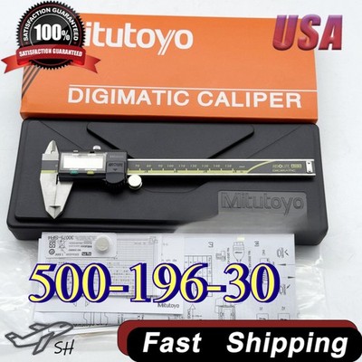 Mitutoyo 500-196-30 New 0-6'' 150mm Absolute Encoder Digital Caliper US Stock