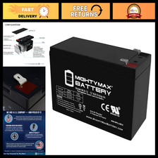 12V 9AH Replacement Battery for APC UPS RBC110 RBC24 RBC17 - Reliable Power Back