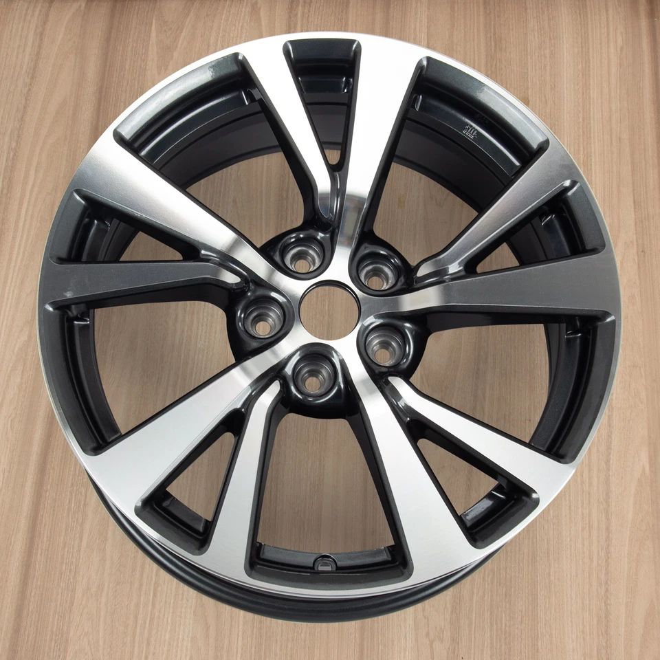 Llanta de aluminio de 18x8,5 pulgadas para Nissan Máxima 2016-2019 llanta de diseño OEM 62721 Foto 3 de 4