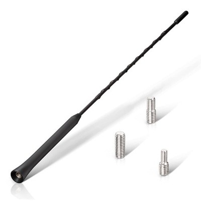 Eightwood Autoantenne FM DAB Dachantenne, Radioantenne Auto KFZ 40 cm schwarz