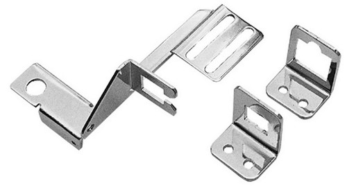 Trans-Dapt 9620, Kit Chrome Steel Carb Linkage Brckt Performance Racing Parts - Picture 3 of 10