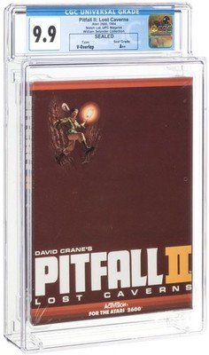 Pitfall II 2 Lost Caverns (Atari 2600 1984) [CGC 9.9 A++] Ultra High-End Copy!