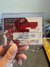 2002-03 SPx - Rookie Stars Henrik Zetterberg #151 /1250 (AU, MEM, RC)