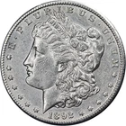 1892-CC Morgan Silver Dollar Nice AU Details Key Date Nice Strike