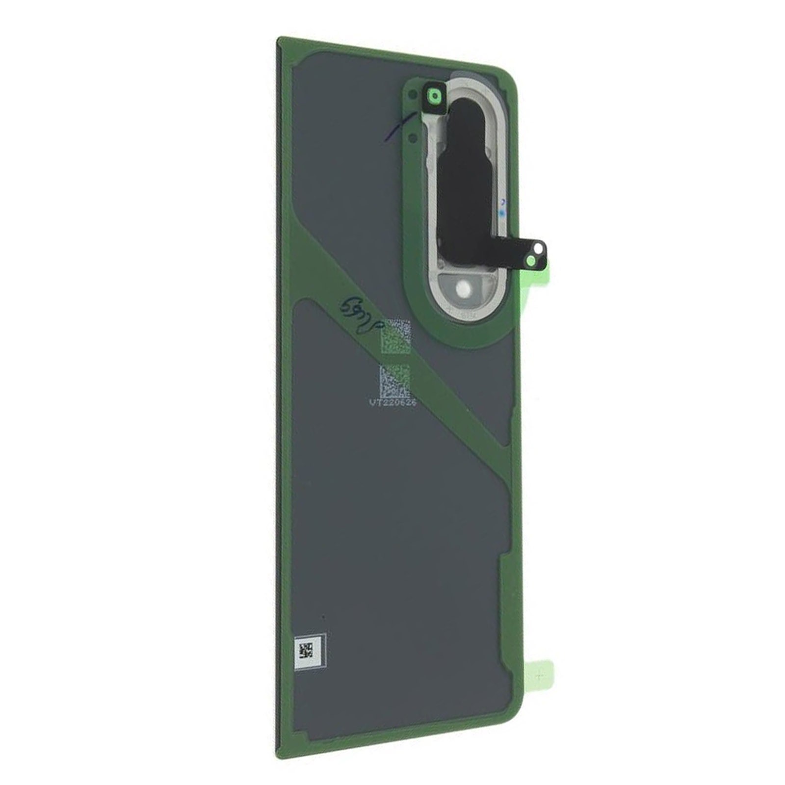 Réparer la vitre arrière cassée du Z Fold4 avec ce cache batterie beige et lentille