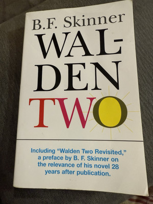Walden Two Paperback B. F. Skinner