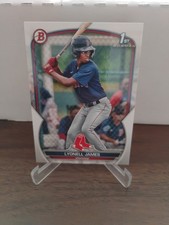 2023 Bowman 1ST Lyonell James #BP-118  Baseball  Boston Red Sox