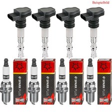 4x ERA Zündspule + CHAMPION Zündkerze für Subaru Impreza Schrägheck GR 2.0 R
