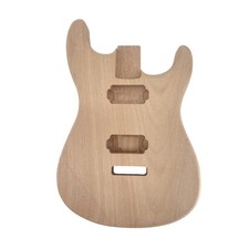 Electric Guitar Body for Replacement Mahogany Wood HH Pickups Bolt on Heel