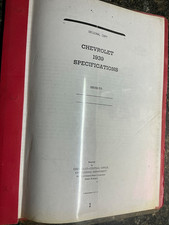 Chevrolet 1939 Specifications
