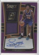 2017-18 Panini Select Rookie Jersey Purple /99 Josh Jackson #RJA-JJK Auto 2d0