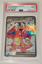 Charizard ex 215/197 SV03: Obsidian Flames Holo Ultra Rare PSA (9)