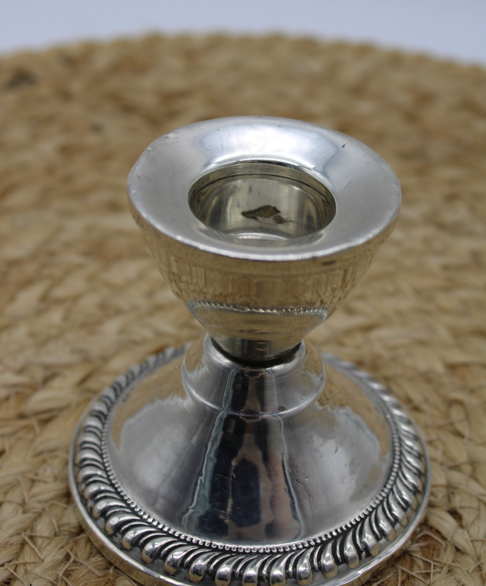 Candlestick Candle Holder Vintage Duchin Creation Sterling Silver