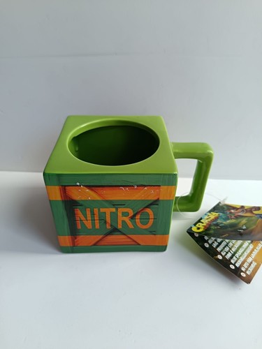 2 x Crash Bandicoot Crate Mugs - TNT & Nitro - Numskull Activsion - Picture 11 of 12