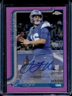 2025 Topps Chrome Jared Goff Auto Autograph Pink Refractor #/250 Lions
