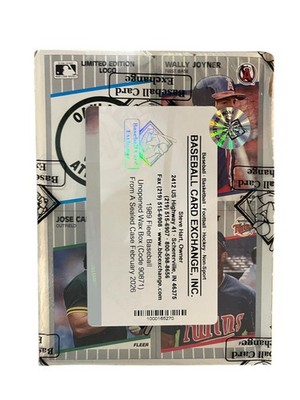 1989 Fleer Baseball Wax Box BBCE FASC Case Code 90871 FREE