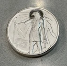 Egyptian Gods 2022 2 oz .999 Fine silver HORUS  Series #7 BU