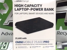 Omnicharge Omni Mobile 25600mAh Power Bank 72W DC 60W USB-C Wireless New in Box