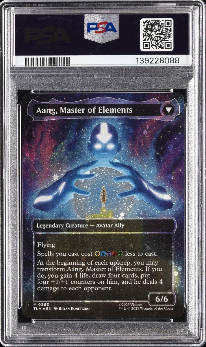 Avatar Aang (Raised Foil) Avatar: The Last Airbender Foil for sale