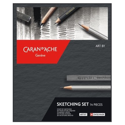 Caran d'Ache Art by Sketch Set 14 Pieces