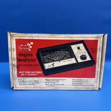 Vintage Sears Engine Analyzer 161.2161 12v Ignition Tester W Box Manual