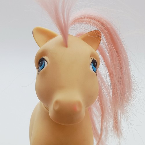 MLP Figure My Little Pony G1 Peachy 1982 Hasbro genuine vintage Pink - Imagen 6 de 8