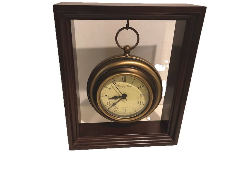 sterling and noble clock company Desk / Mantel Battery Operated Clock