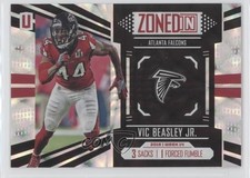 2017 Panini Unparalleled Zoned In Vic Beasley Jr #ZI-14 fm0