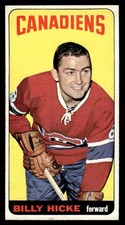 1964 Topps Hockey #98 Bill Hicke NM - NM/MT