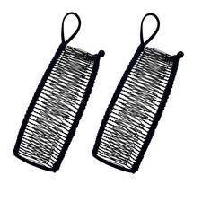 2PCS Stretchy Banana Hair Clip Vintage Clincher Comb Banana Hair Grip Ponytai...