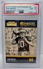 2016 Contenders School Colors HOF Star - TOM BRADY Football Card PSA 8 NM-MT