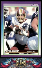 1990 Score Washington Redskins Russ Grimm #205