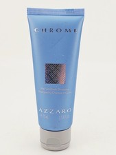 Azzaro Chrome Hair Body Shampoo Mens 2 in 1 Body Wash 2.53 oz