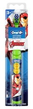  3 PACK Oral-B Toothbrush Kids Soft Battery Powered Avengers