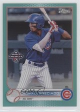 2022 Topps Pro Debut Chrome Aqua Refractor 66/75 Reginald Preciado #PDC-55 0m99