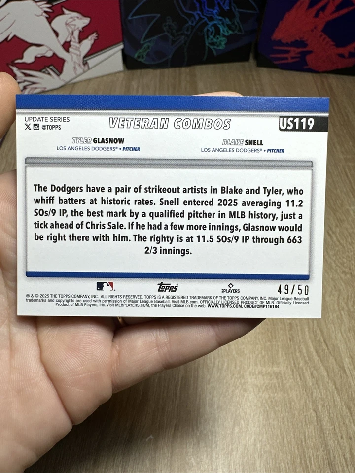 Combos veteranos topps us119/50 Foto 3 de 3