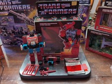 Transformers G1 1985 Vintage Perceptor Autobot Scientist W Box