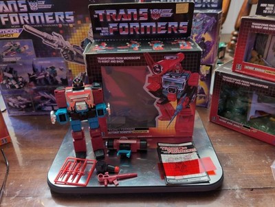 Transformers G1 1985 Vintage Perceptor Autobot Scientist  W/ Box