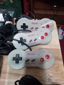 Nintendo NES Top Loader Console NES-101 Bundle Game Dogbone Controller Tested