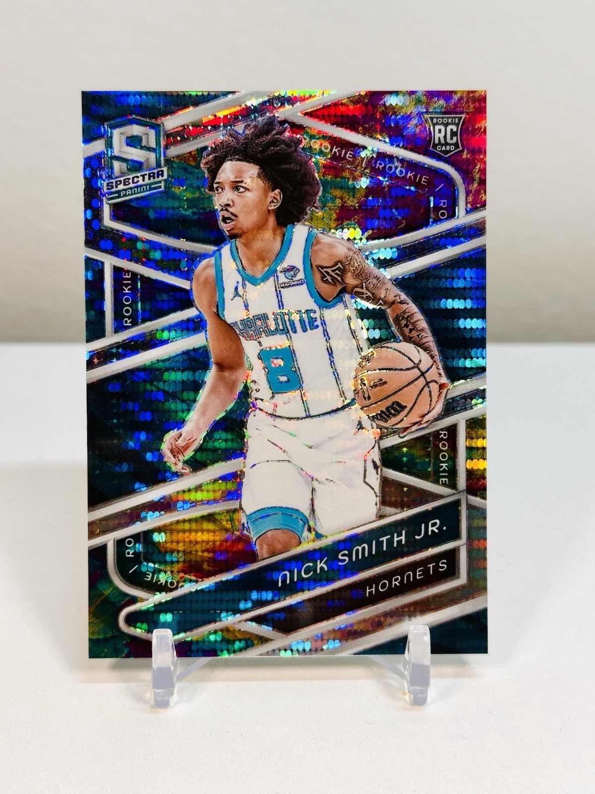 2023-24 Panini Spectra Rookies Celestial Prizm /125 Nick Smith Jr #141 Rookie RC