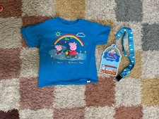 Camiseta Peppa Pig World Of Play Aqua libro de actividades cordón 4T niño Dallas