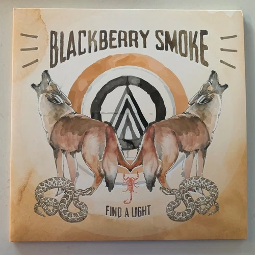 Blackberry Smoke – Find a Light - 2018 SIGNED Limited G'Fold Clear Vinyl 2LP