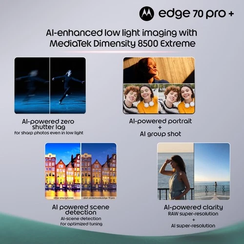 Motorola Edge 70 Pro+ 5G | 256GB | 12GB RAM | Red | Global Version Unlocked NFC - Picture 5 of 24