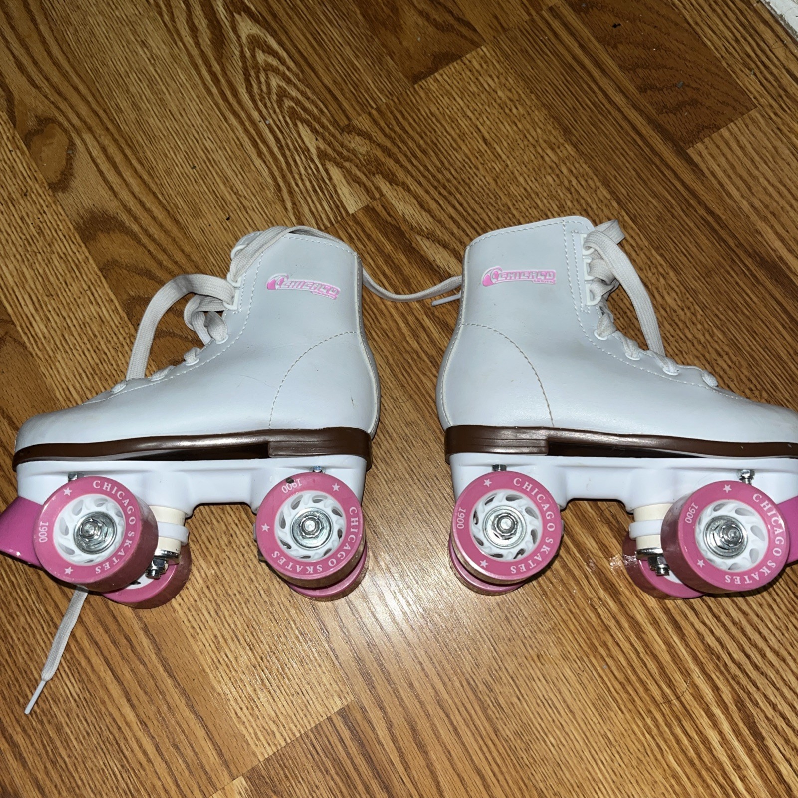 White Junior Rink Skates, Size J12